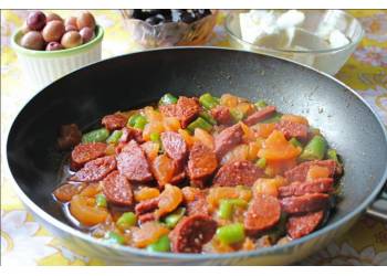 Kahvaltılık Sucuk Sote